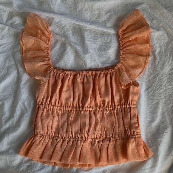 EXPRESS Mermaid Ruffle Top - Picture 5 of 5